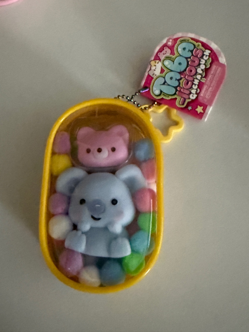 Cute Koala Capsule Keychain Taba Squish